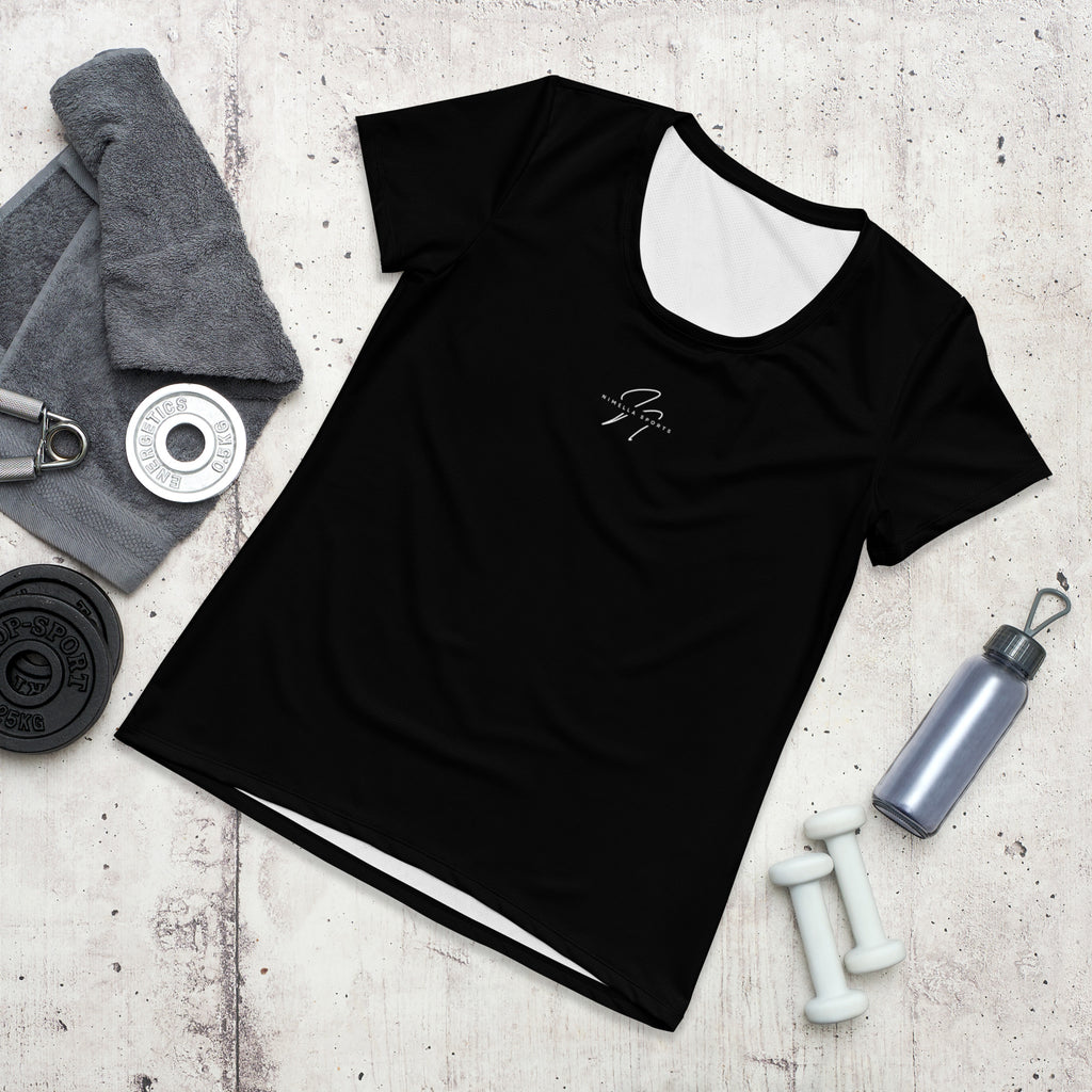 Athletic T-Shirt WOMEN BLACKLADY Nimella-Sports