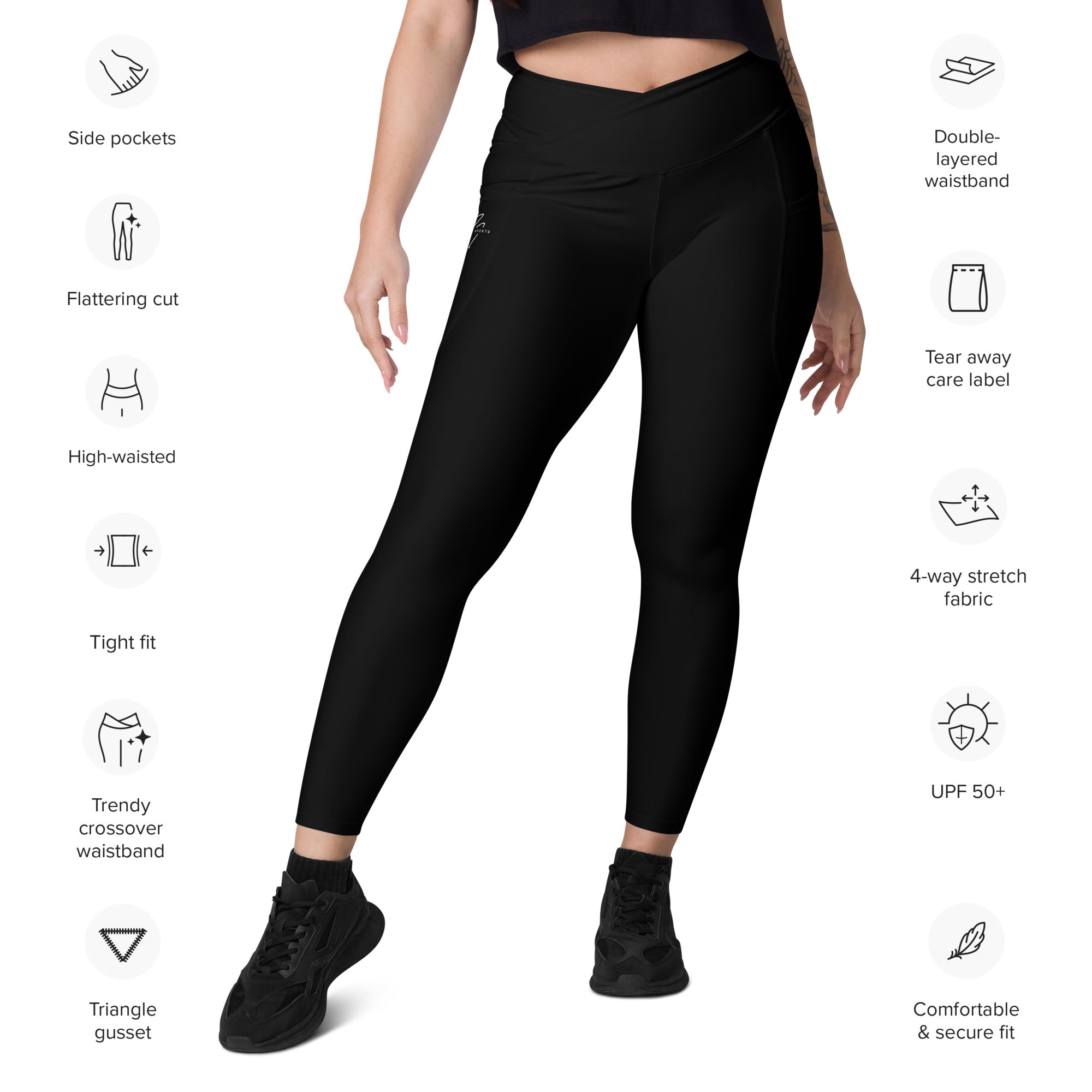 Crossover-Leggings BLACKLADY Produktinfo Nimella-Sports
