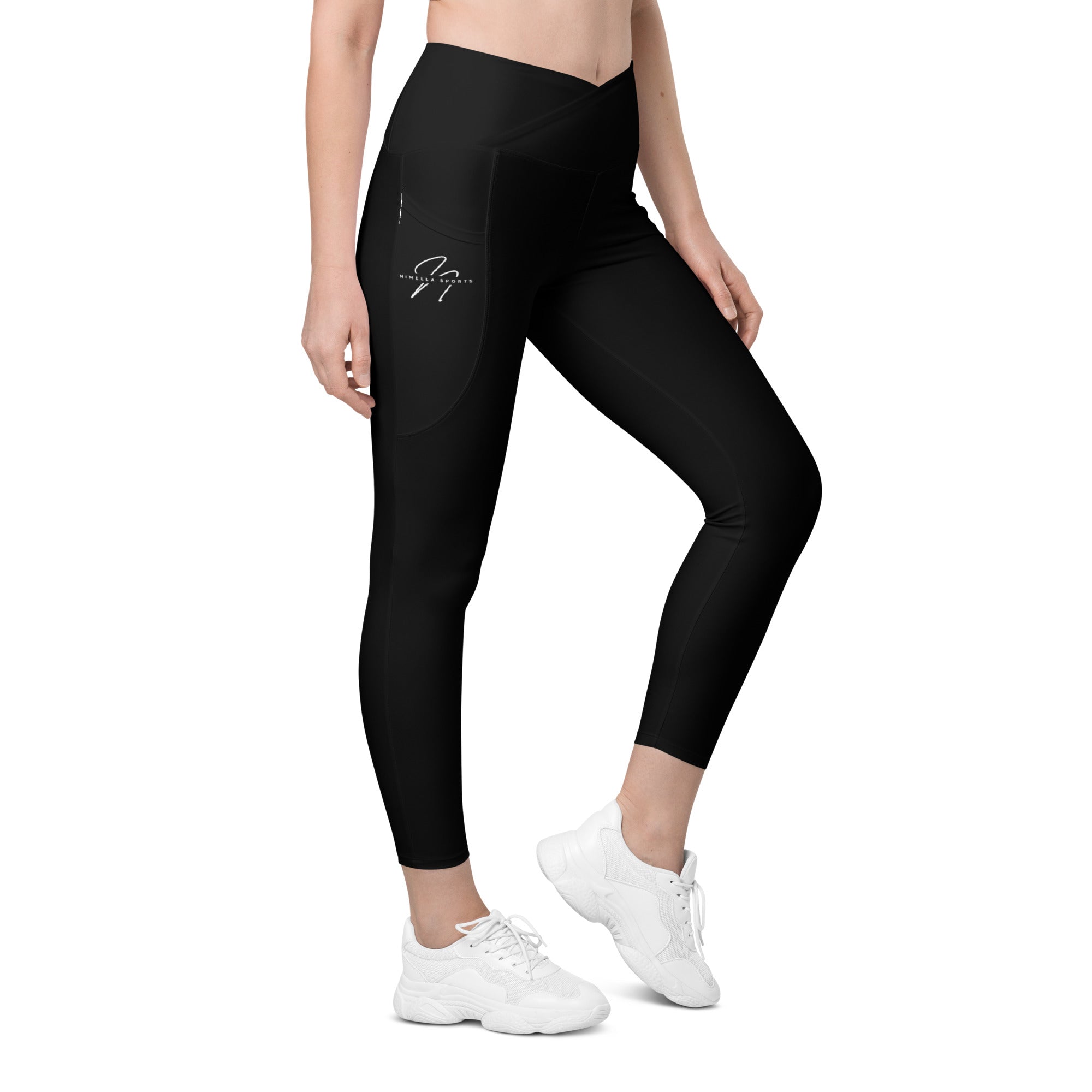 Crossover-Leggings BLACKLADY side Nimella-Sports