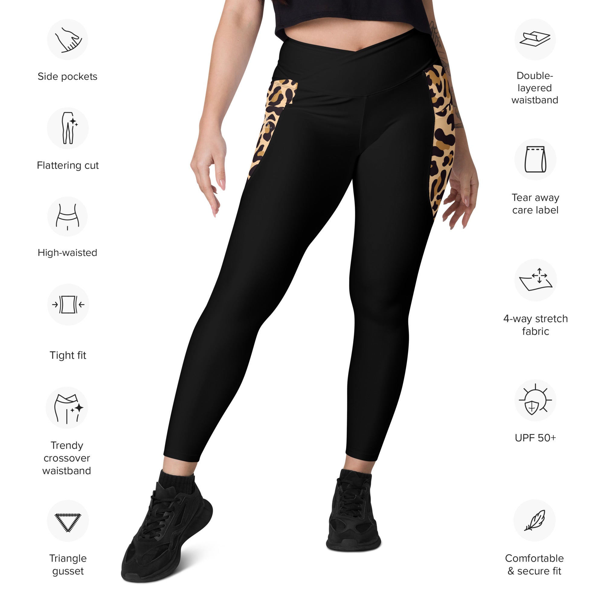 Crossover-Leggings LEO Produktinfo Nimella-Sports
