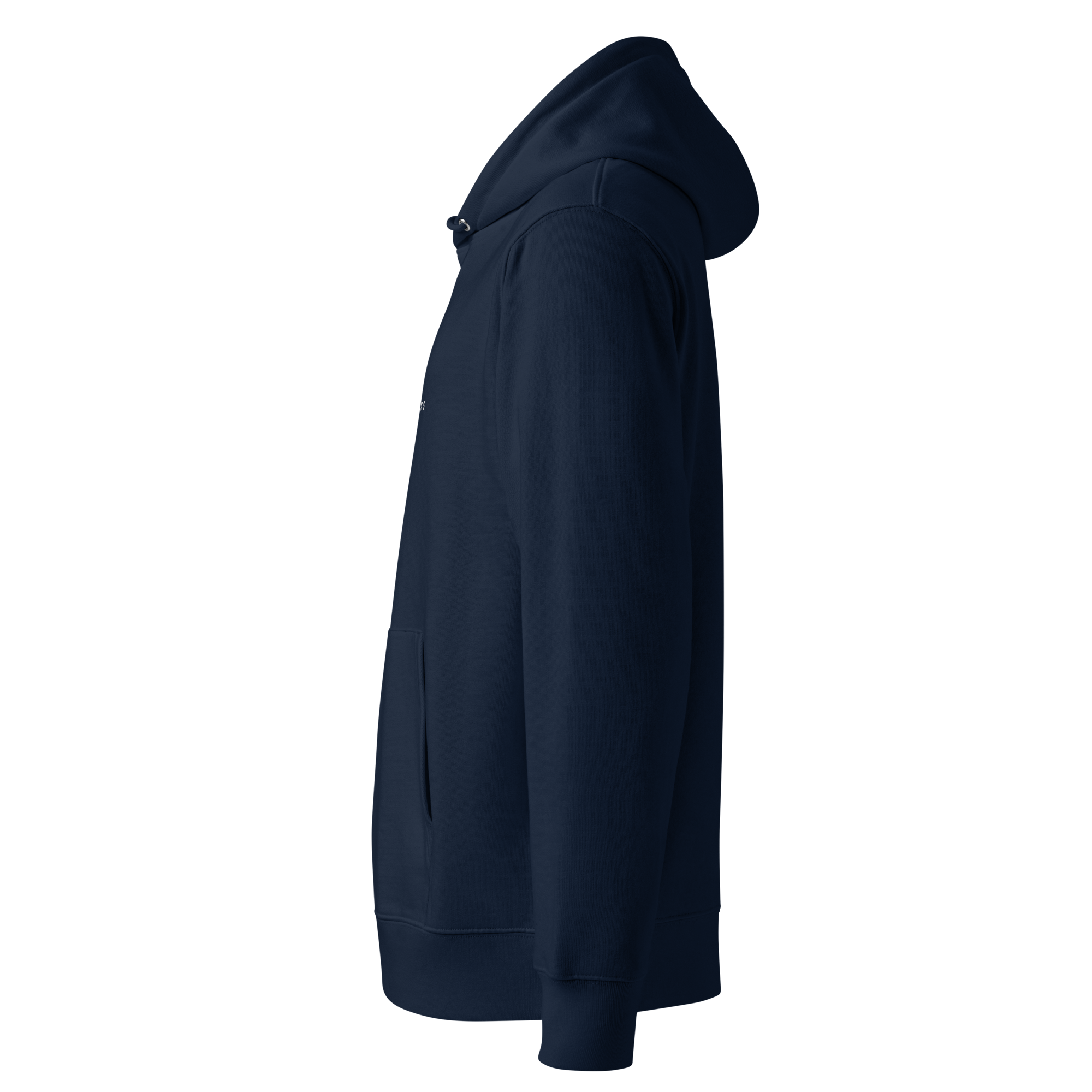 Hoodie Premium Unisex NAVY left