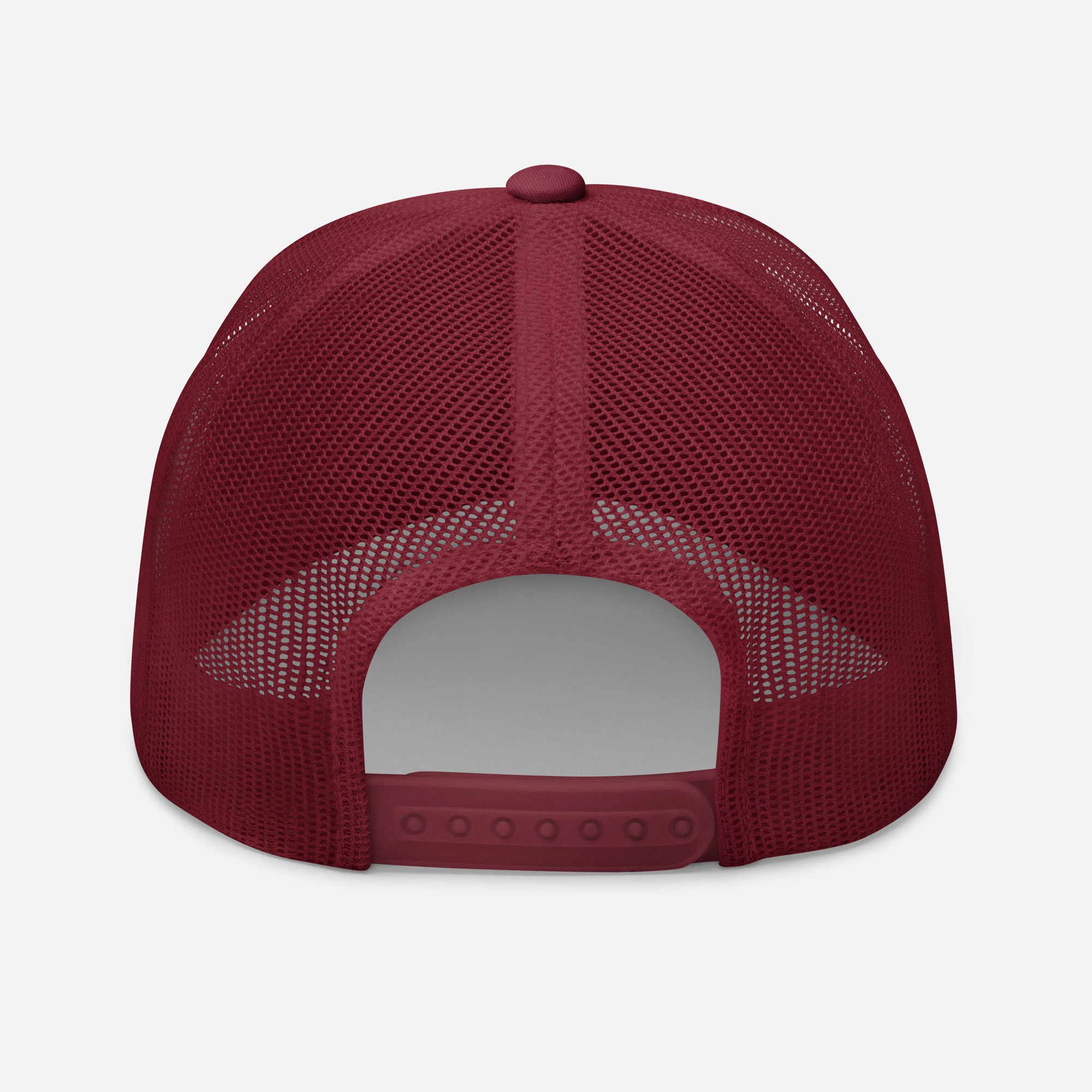 Retro Trucker Cap CRANBERRY back Nimella-Sports