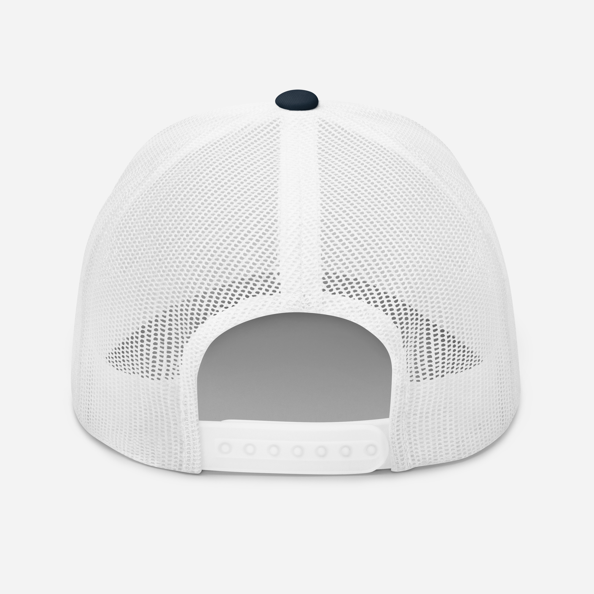 Retro Trucker Cap NAVY-WHITE back Nimella-Sports