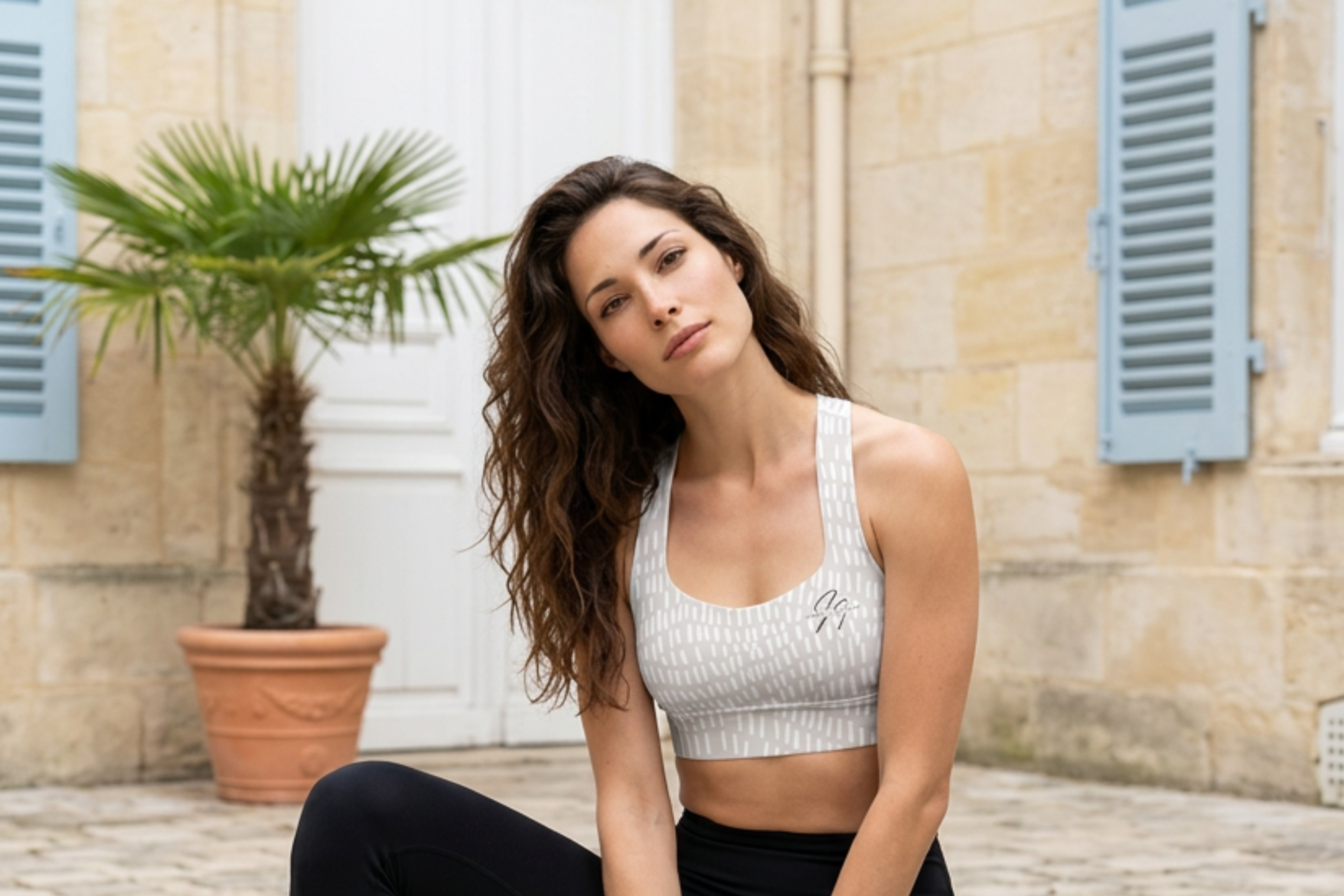 Sport-BH mit atmungsaktivem Mesh-Innenfutter für hohen Tragekomfort